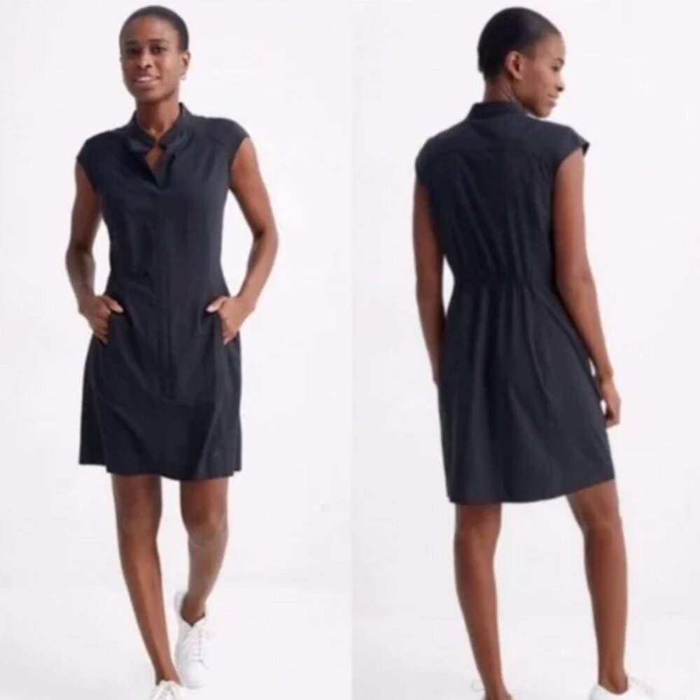 Brand New Arc'teryx Cala Dress Black Sleeveless with Pockets - Size S